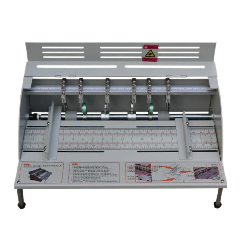 Electric Paper Creasing Machine Book Cover Creasing Cutting and Creasing Creaser Electric Paper Creasing Machine 220V