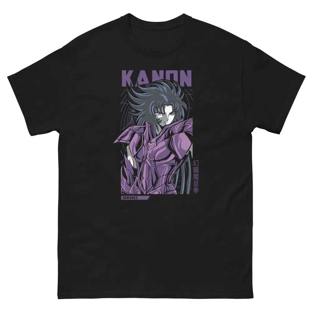 New Saint Seiya Gemini Kanon Men's T Shirt S-3XL Assorted Colors