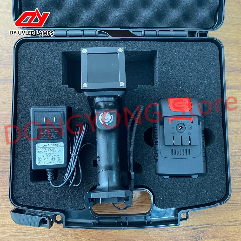 شحن مصباح LED محمول للأشعة فوق البنفسجية لعلاج طلاء السيارات، مصباح فحص العيوب الرمادية للألواح المعدنية #5
