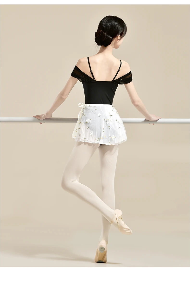 Frauen Ballett Trikots Einstellbare Leibchen Erwachsene Elegante Tanzen Bodys Gymnastik Trikots Ballett Tanz Trikots – Detail 12