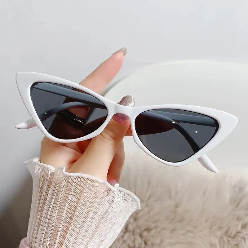 Retro Cat Eye Sunglasses UV400 Eyewear Sunglasses for Women Sun Glasses Small Frame Vintage Fashion Shades