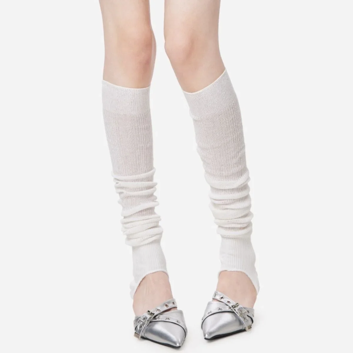

Slim Anti-pilling Comfort Combed Cotton Foot Socks Summer Thin Leg Socks Solid Color Stockings for Women Носки Женские Stocking