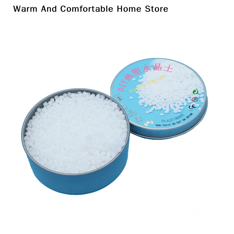 【SE】50g/100g Polymorph Thermoplastic Friendly Plastic aka Polycaprolactone Polymorph Pellet DIY Ceramics Tool High Quality