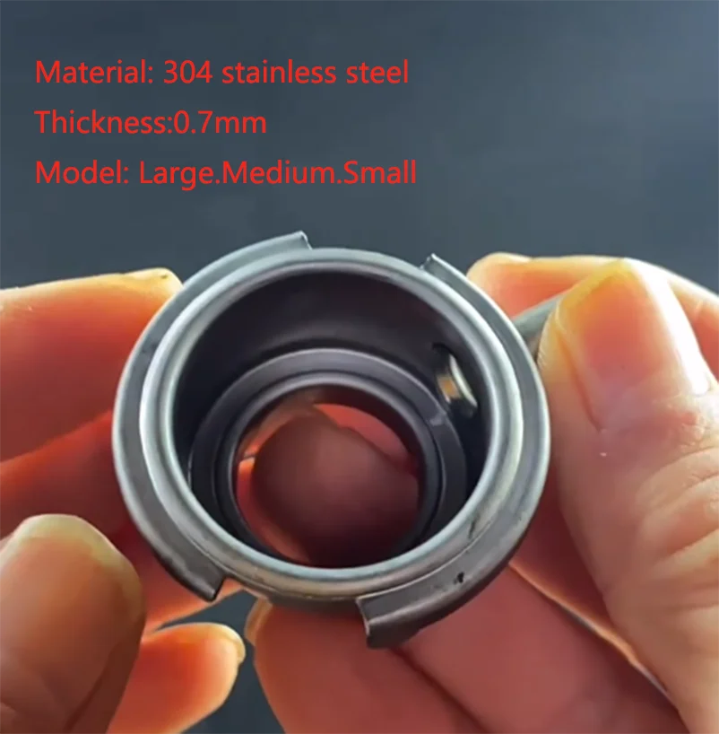 Car Water Tank Plus Water Nozzle Large, Medium,Small Radiator Nozzle Water Tank Cover Stainless Steel Mouth Neck Water Nozzle