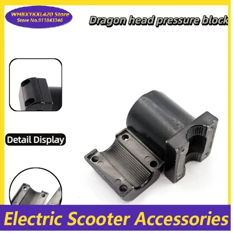 Electric Scooter Steering Column Block Handle Bar Holder Spare Parts For Chinese For Citycoco Clamping Device