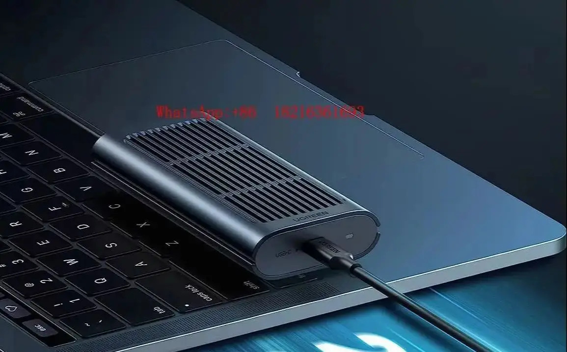 

1 шт. НОВЫЙ внешний корпус-адаптер UGREEN M.2 NVMe SSD, 20 Гбит/с, USB-C 3.2 Gen 2x2, поддерживает NVMe M-Key и M+B Key