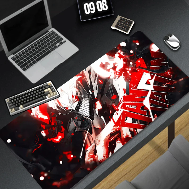 

Mouse Pad Extended Gaming Dandadan Mousepad With Stitched Edge Desk Mat Exquisite Non-Slip Base Computer Keyboard Pad For Laptop
