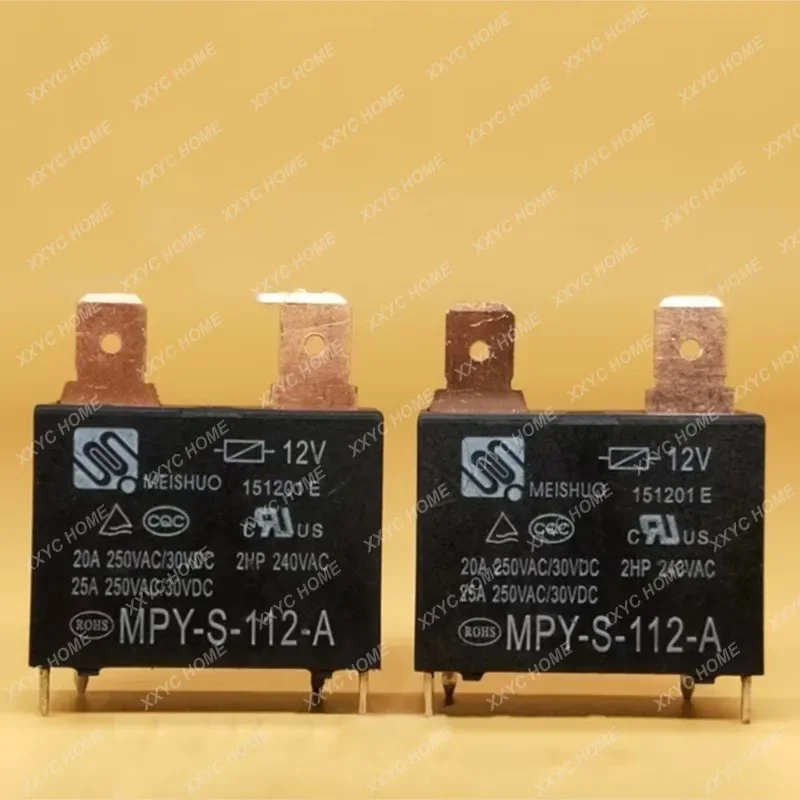 

10PCS/20PCS/LOT NEW Relay air conditioning water heater RF-SS-112DMF MPY-S-112-A 12V 25A 891WP-1A