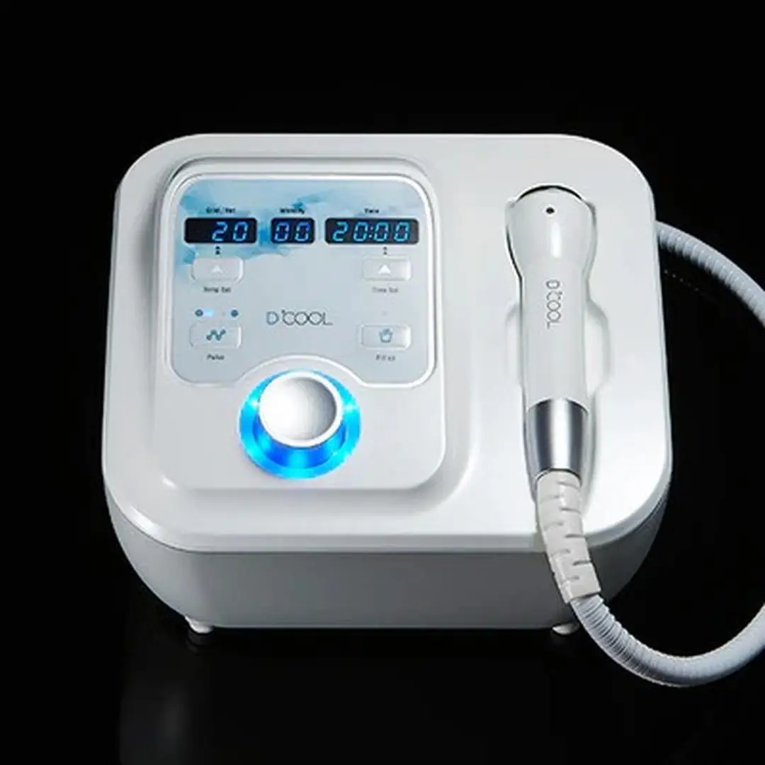 

DCOOL Portable Cool + Hot + EMS For Skin Tightening Anti Puffiness Facial Heating Cooling And FacDCOOial Electroporation Machine