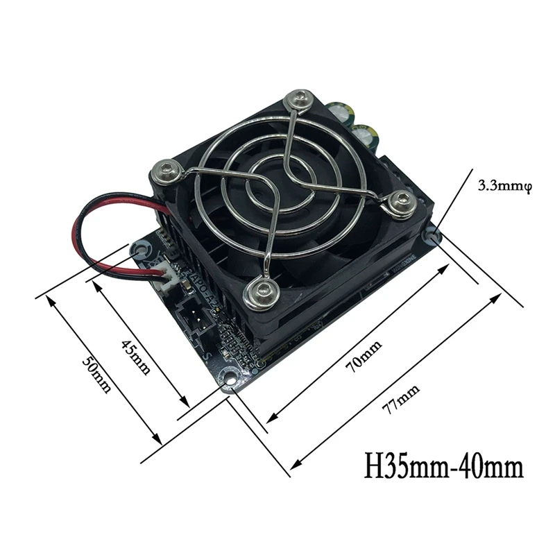 APO-A2 DC Motor Speed Controller 7V To 35V Current Limiting 40A Motor Controller Tool For Fighting Robot