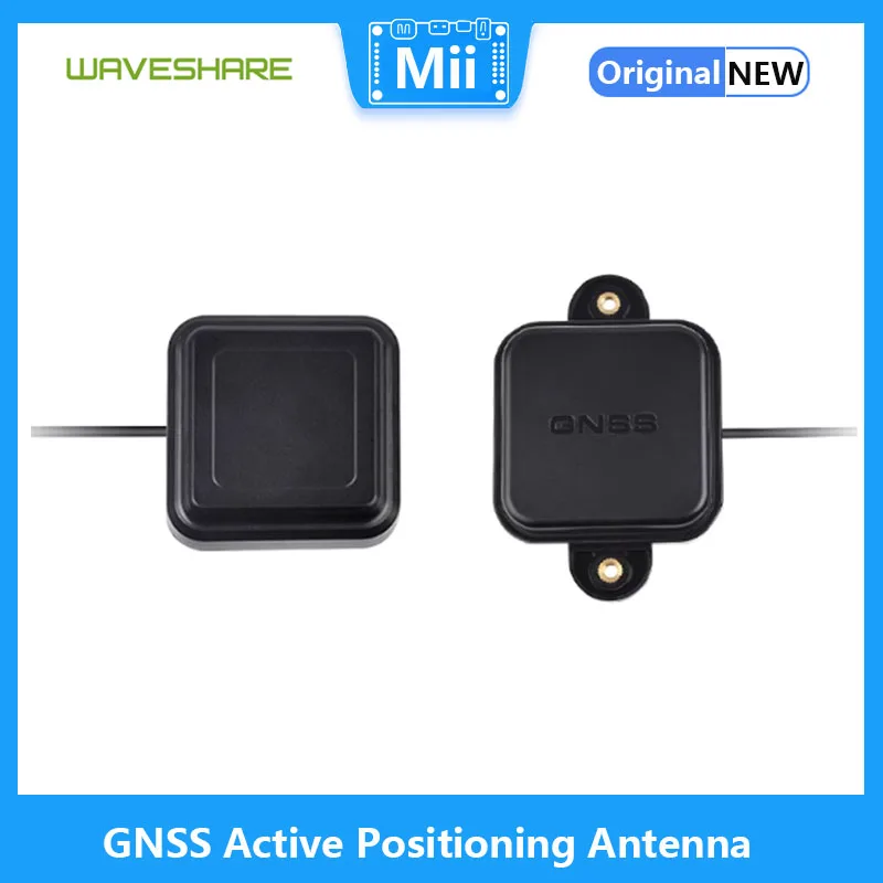 

Waveshare L1+L2+L5 GNSS/GPS Multi Satellite Frequency Active Positioning Antenna, High-Precision IP67 Waterproof