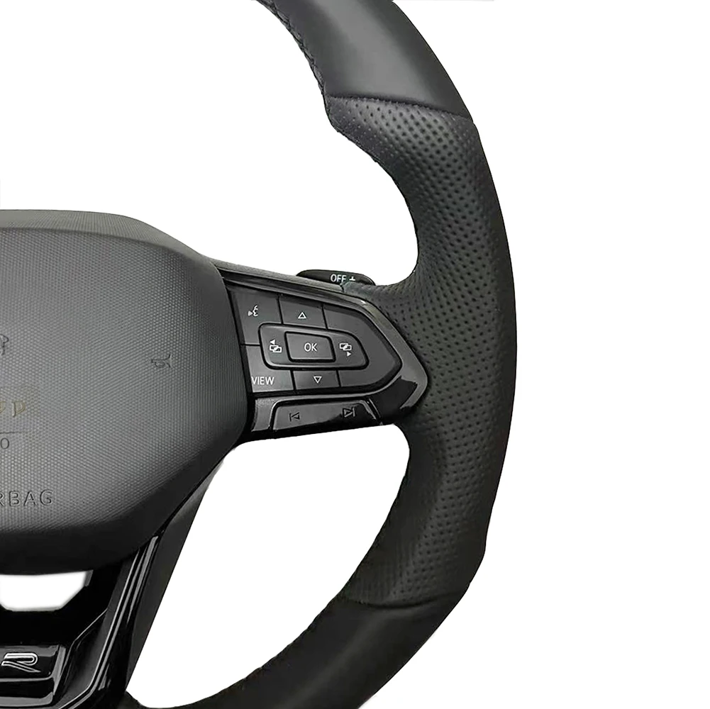 Shift Paddle Leather Multifunctional Steering Wheel For Volkswagen Jetta Golf Tiguan CC Passat MQB Platform