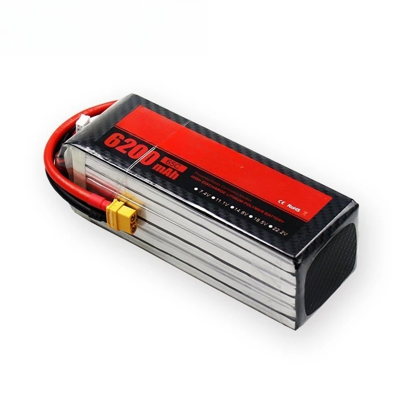 6200mAh/6S/65C for BT LIPO Beit Aircraft Model Battery