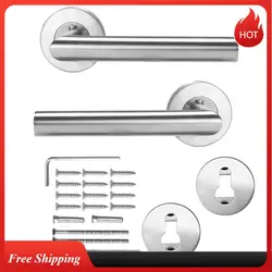 Handle Door Sliding Interior Door Handles  Household Accessories Entrance Gate Lever Knob for Bedroom Bathroom Door Knocker