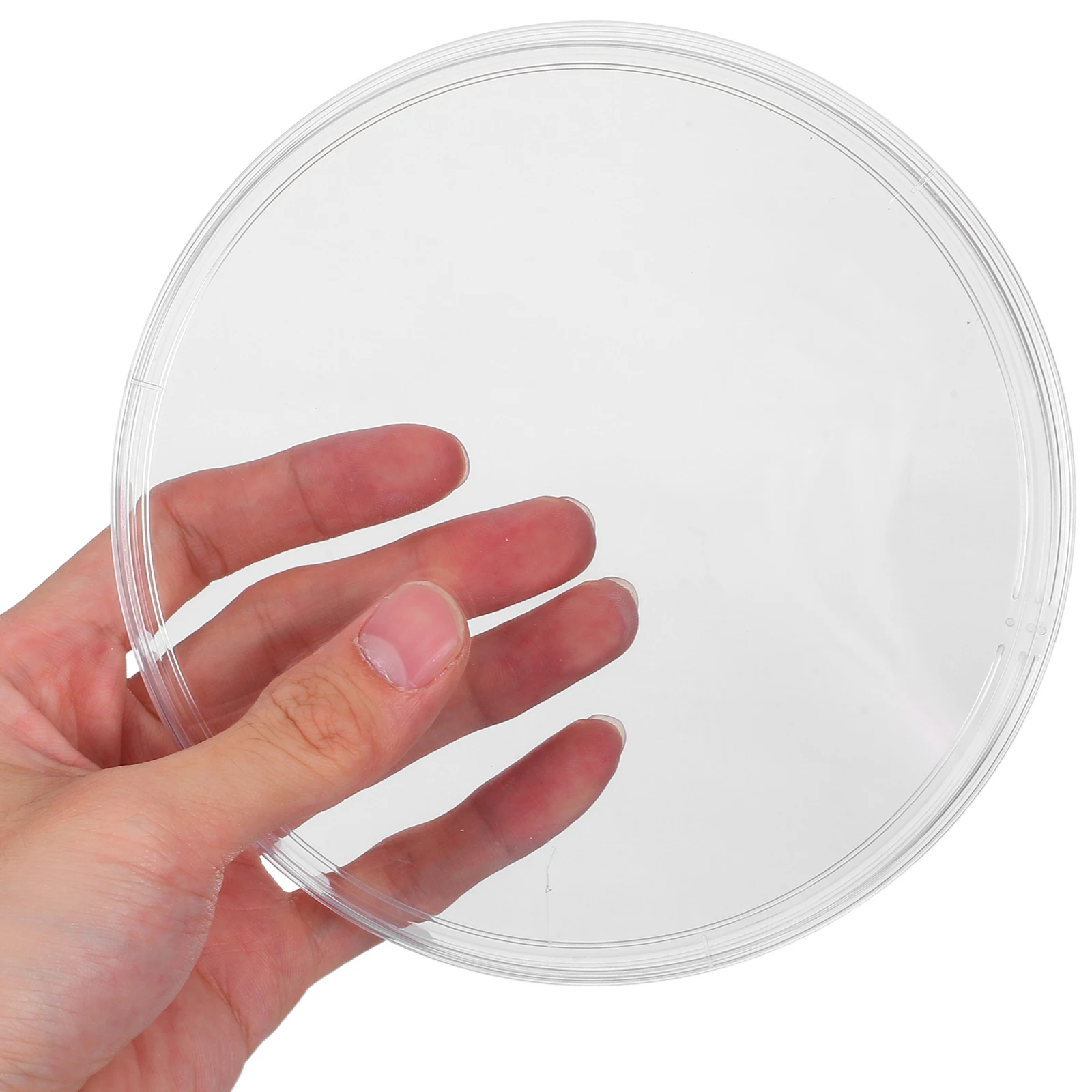 10 Stück Kunststoff-Petrischalen mit Deckel, 14,3 cm Durchmesser x 1,6 cm, tiefe Petrischalen, Gewebekulturplatte für Laborwissenschaftsexperimente