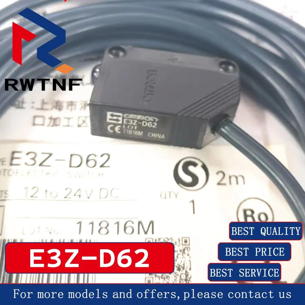 Brand New Genuine E3Z-D62 Diffused Reflective Photoelectric Switch Sensor,100% original warehouse stock
