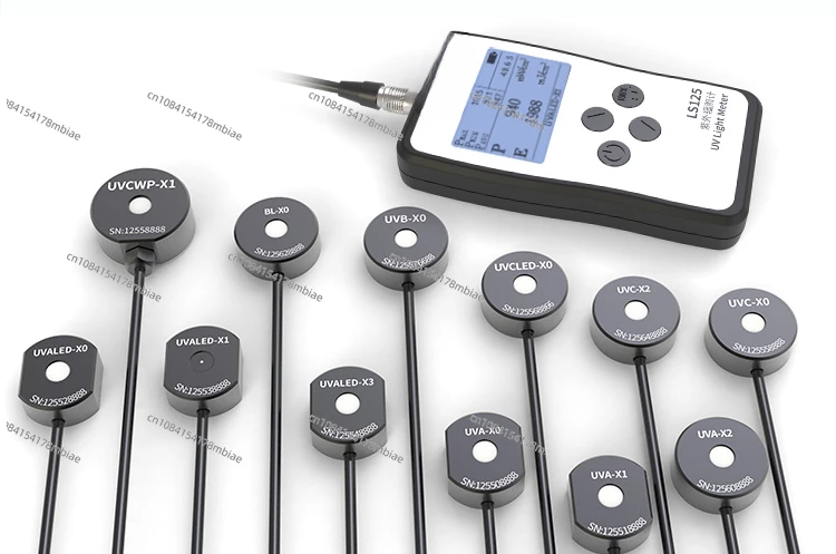 LS125 UV Tester Intensity Meter UV Optical Power Meter UV Irradiometer Multi-channel