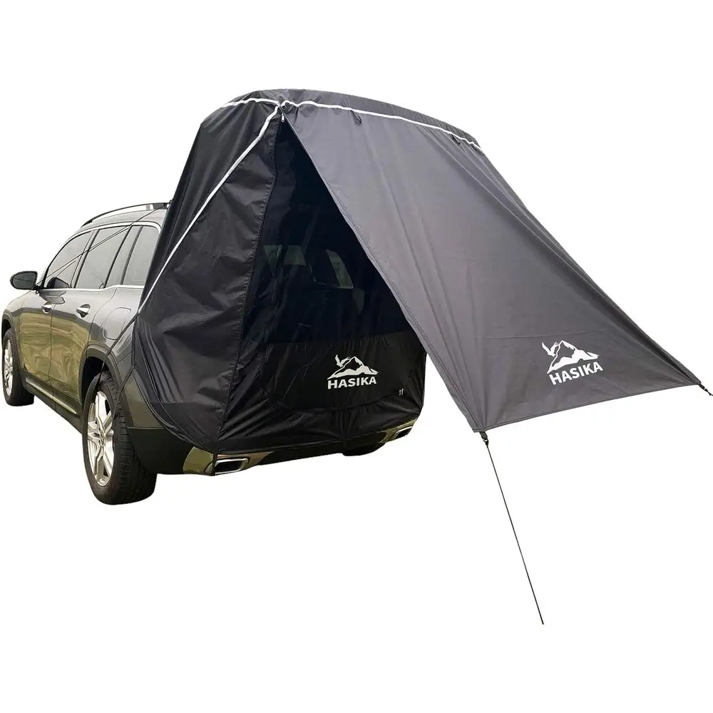 

Portable SUV Camping Awning, Waterproof & Sun Protection, Quick Setup for Road Trips, Black, Compact Size