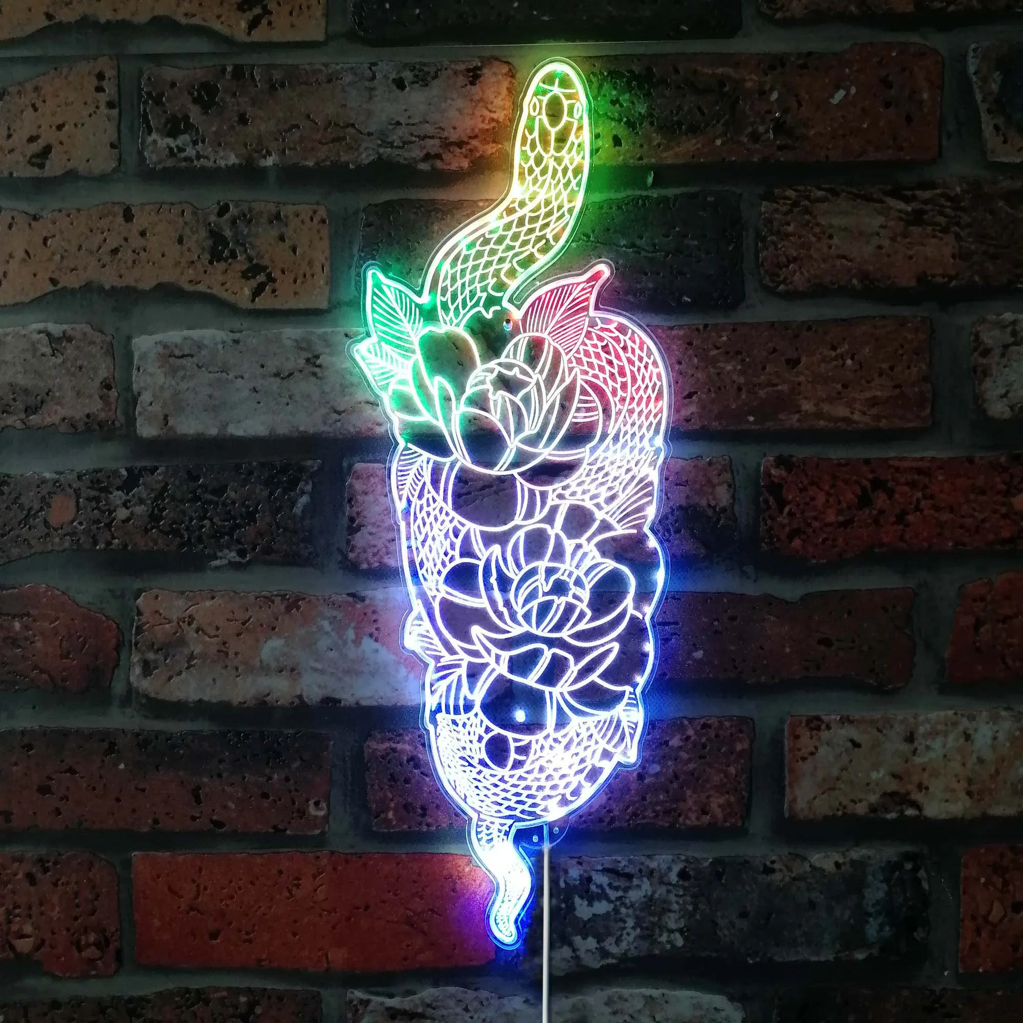 Flower With Snake T… - image