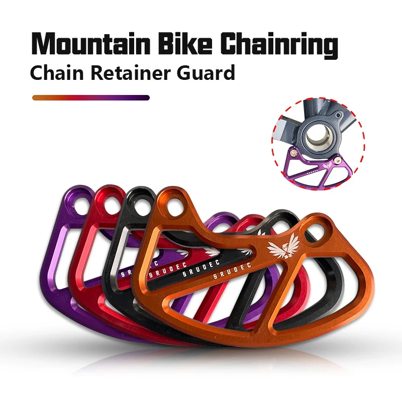 Für Fahrradkettenführung Mountainbike-Kettenstabilisator 30-32T Kettenblattschutz MTB Bash Plate SRUOEC MTB Bash Guard – Detail 5