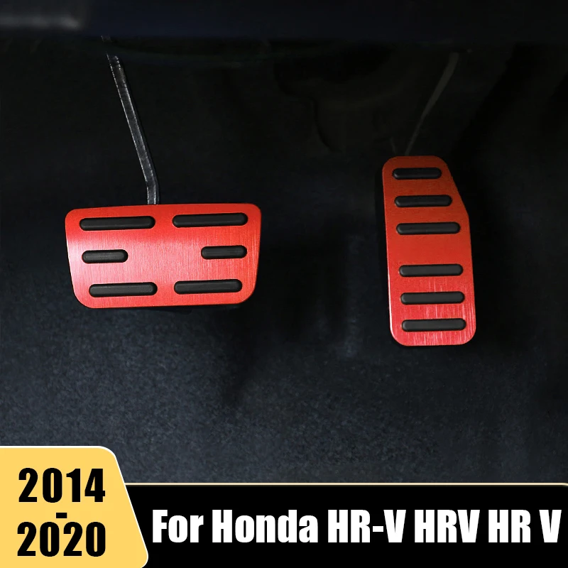 

Car Accelerator Brake Pedal Clutch Pedasl Pad Non-Slip Cover For Honda HR-V HRV 2014- 2016 2017 2018 2019 2020 2021 Accessories