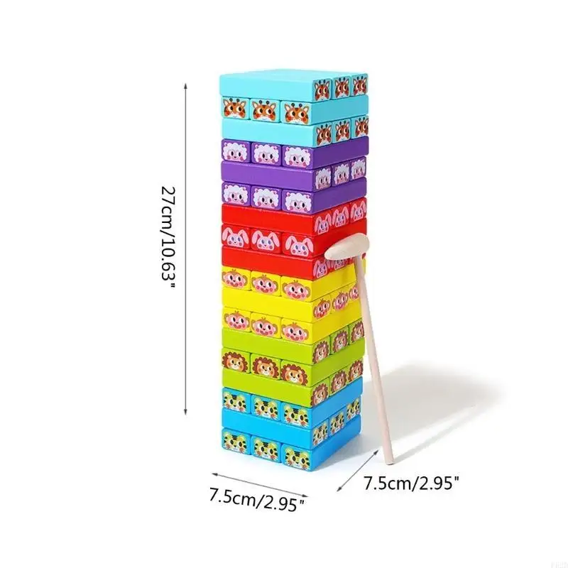 F62D colorido bloco Playset por 3 anos brinquedo brinquedo Pigzle quebra