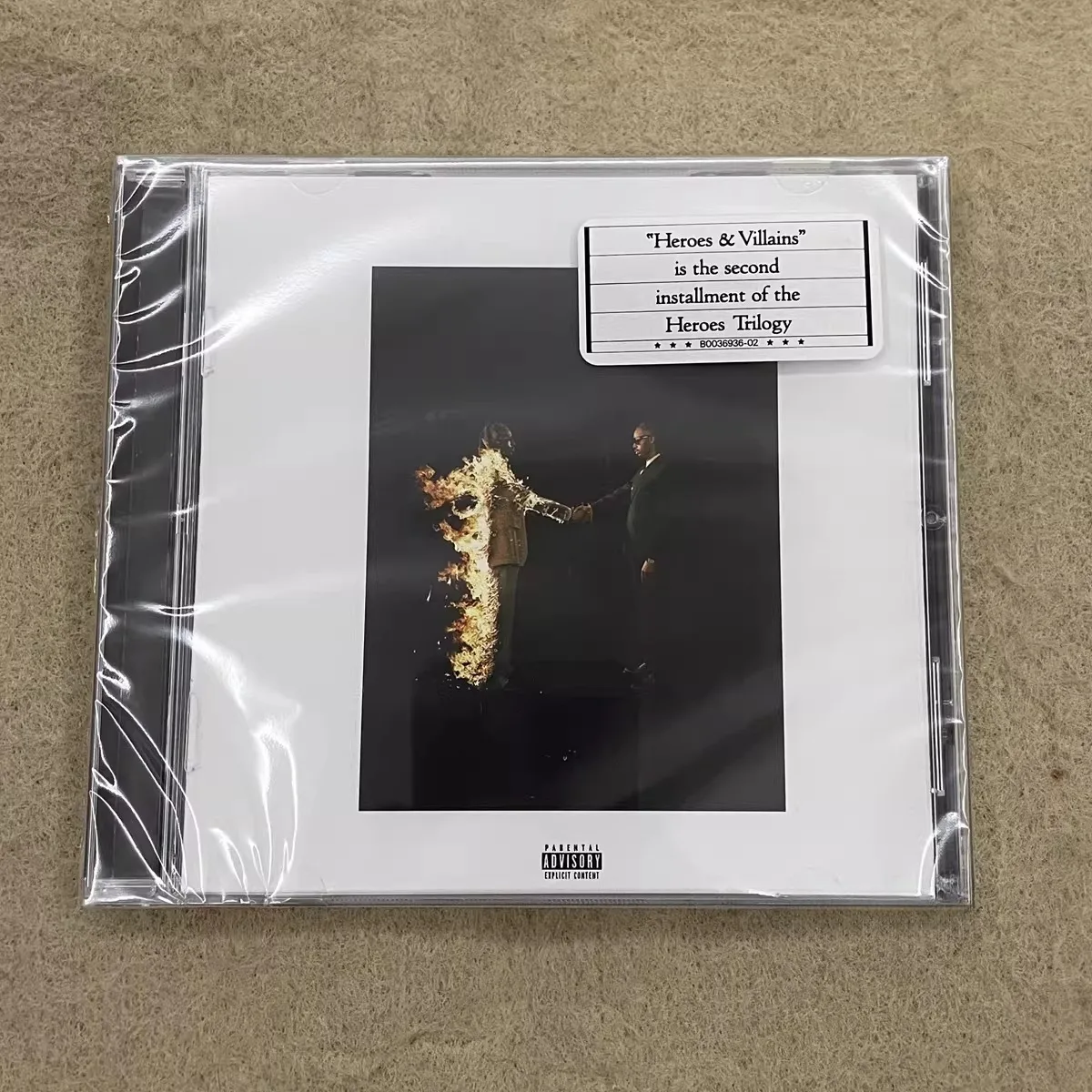

Metro Boomin Heroes & Villains Second Installment of Heroes Trilogy Explicit Hip Hop Rap Music CD Album