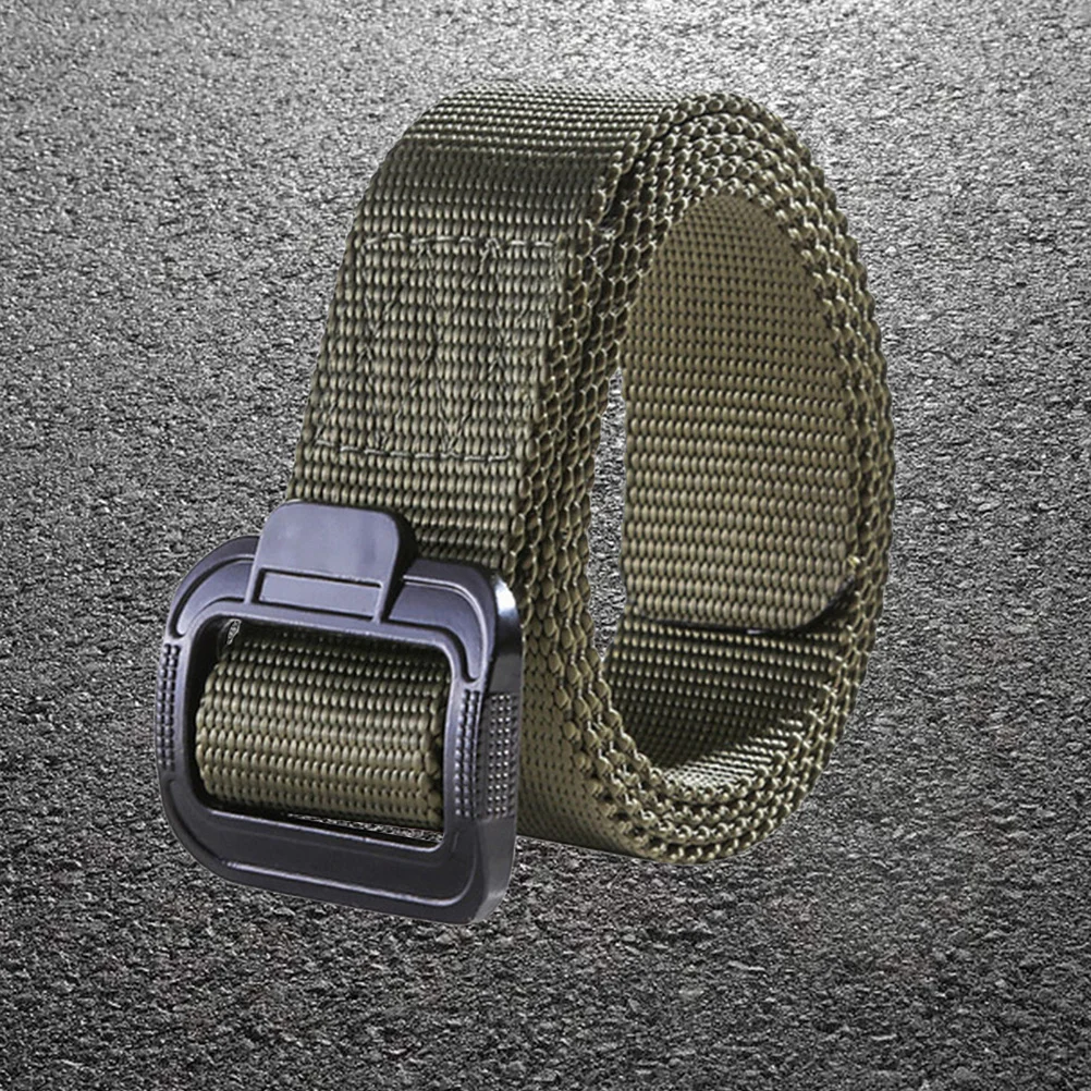 

1.5 Inch Nylon Belt Quick Release Buckle Anti-Corrosion Outdoor Sports Belt For Climbing Hiking Running