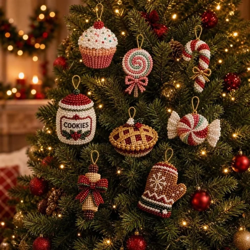 3D Christmas Bead Craft Kit 2