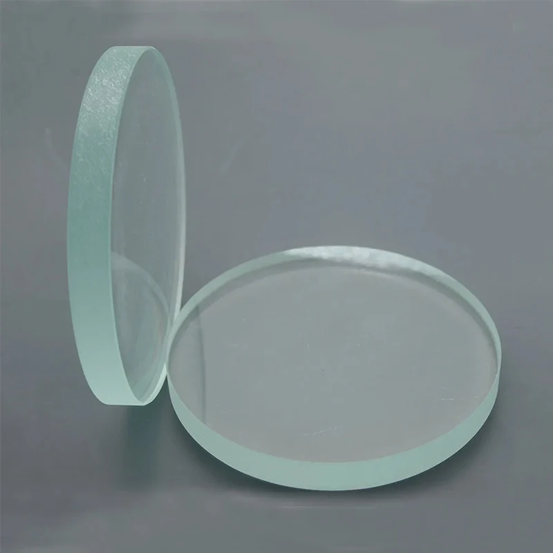 115-130mm Borosilicate high temperature tempered glass vision mirror valve perspective mirror boiler fire vision mirror pipe