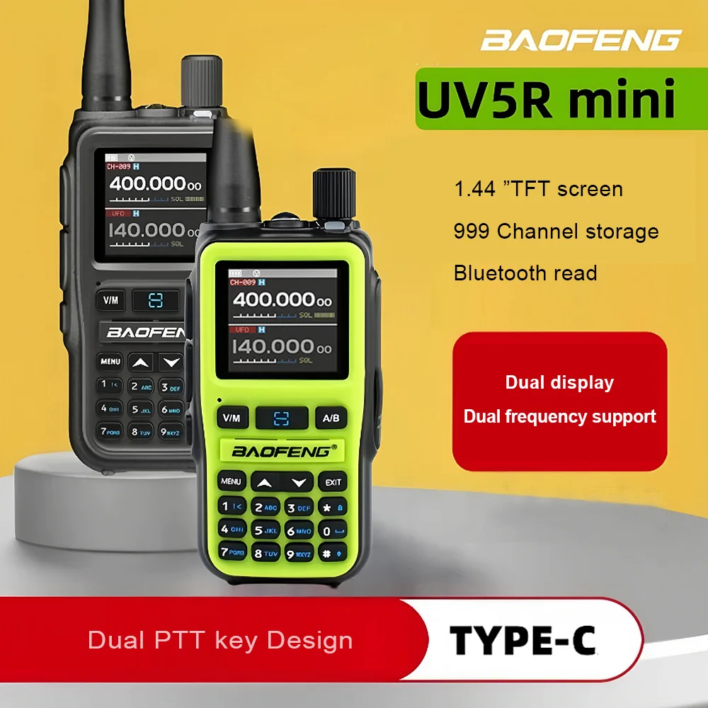 

baofeng 5RMiNi UHF/VHF Analog Amateur Radio