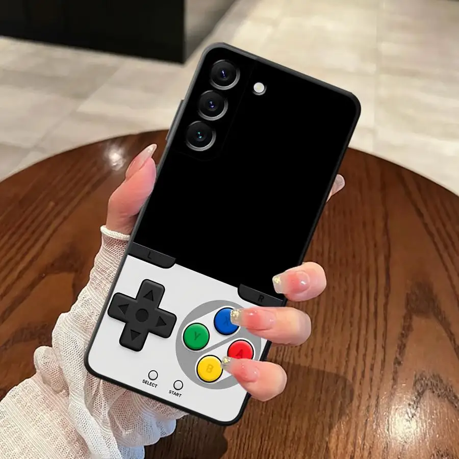 Retro Game Black Soft Phone Cover Case for Samsung Galaxy A70 A05 A06 A10 A12 A40 A16 A30 A15 A17 A04 A50 A20 A13