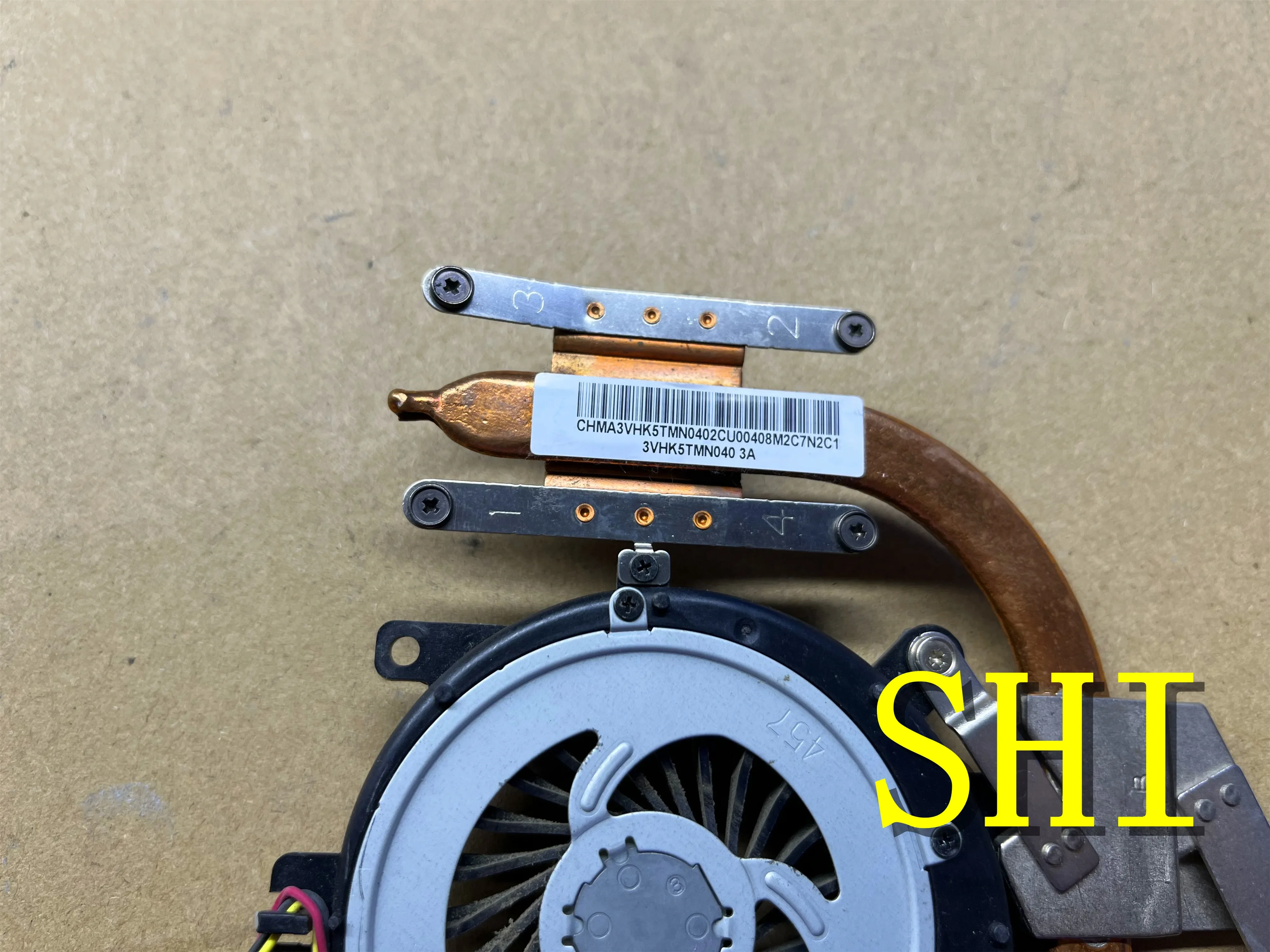 Used FOR Sony SVE151C11T Sve151d12t fan, laptop CPU cooling fan 3VHK5TMN040 free shipping