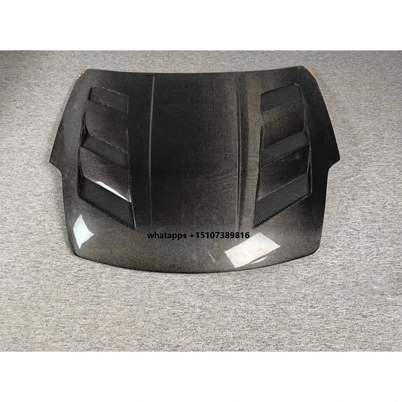 

High Quality Lightweight Vented Carbon Fiber Engine Hood for 2002-2008 Z-Car 350Z Z33 New AM-Style Bonnet Upgrade