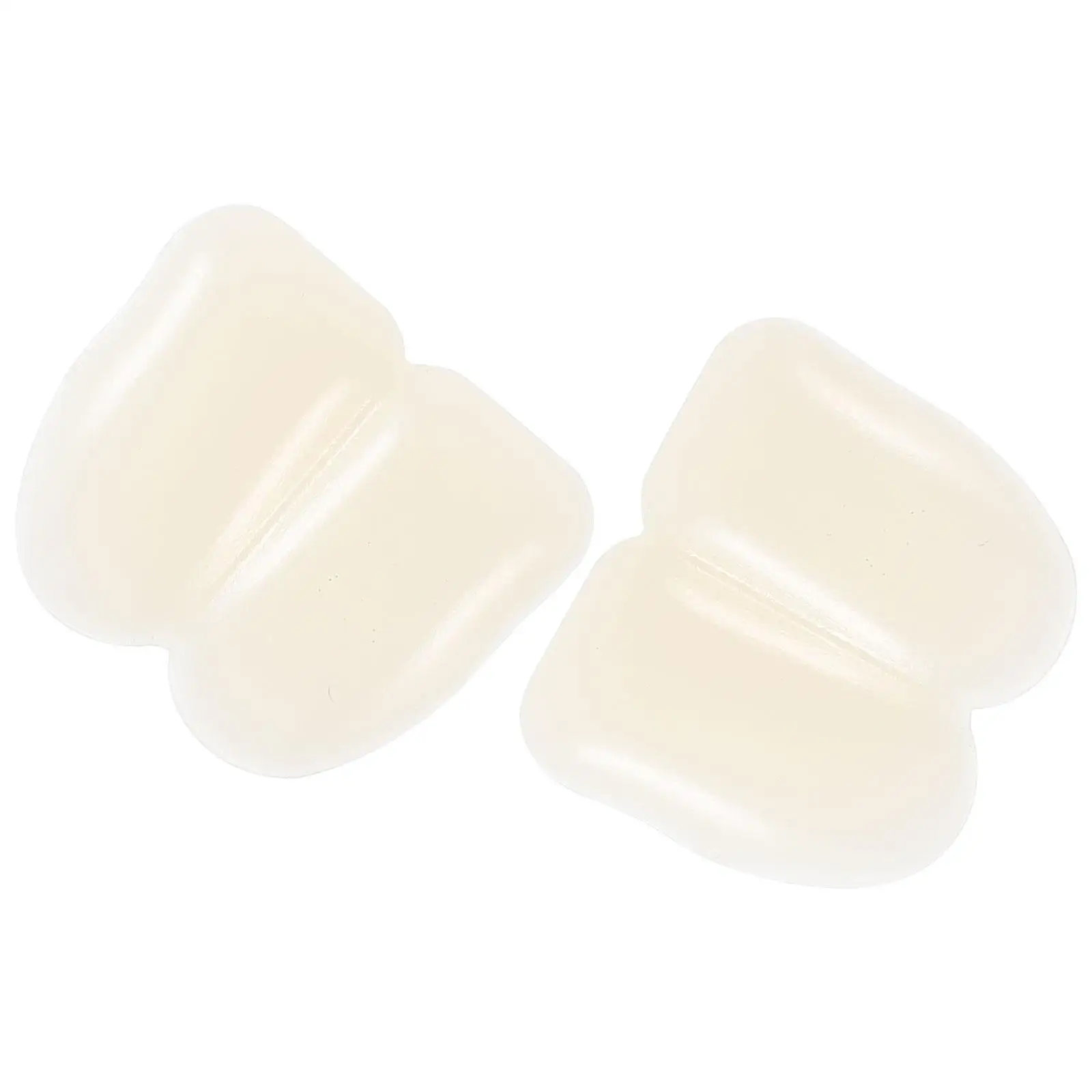 2 Pcs Rabbit Teeth Bunny Front Dentures Resin Costume Props Cosplay Accessories Party Favor Halloween Carnival Masquerade