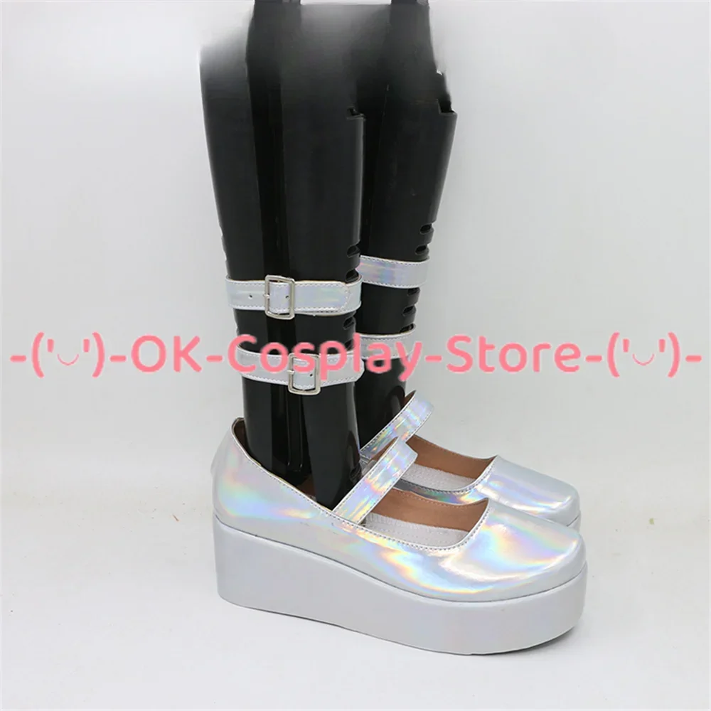 [Customized] NEEDY GIRL OVERDOSE KAngel Hardcore Ver Cosplay Shoes Anime Roleplay Prop Halloween Carnival Party PU Leather Boots