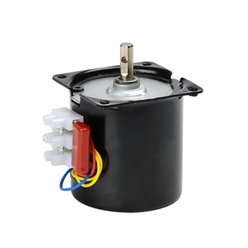 220V AC Synchronous Motor 14W Miniature Low-speed Forward and Reverse Motor Gear Reduction Large Torque Small Motor