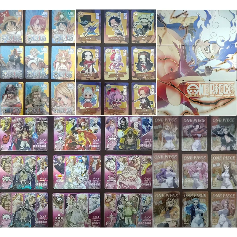 

Аниме One Piece SSR DP BDF ES GFC Gfc Набор карточек Луффи Зоро Санджи Робин Нами Коллекционные карты Подарки на день рождения Детские игрушки