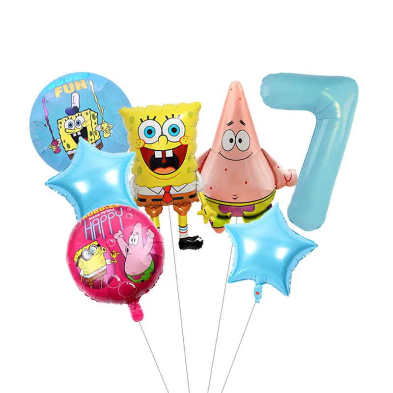 Niedlicher SpongeBob-Themen-Partykerzen-Geburtstagstorten-Topper für Kinderfeier-Dekoration – Detail 25