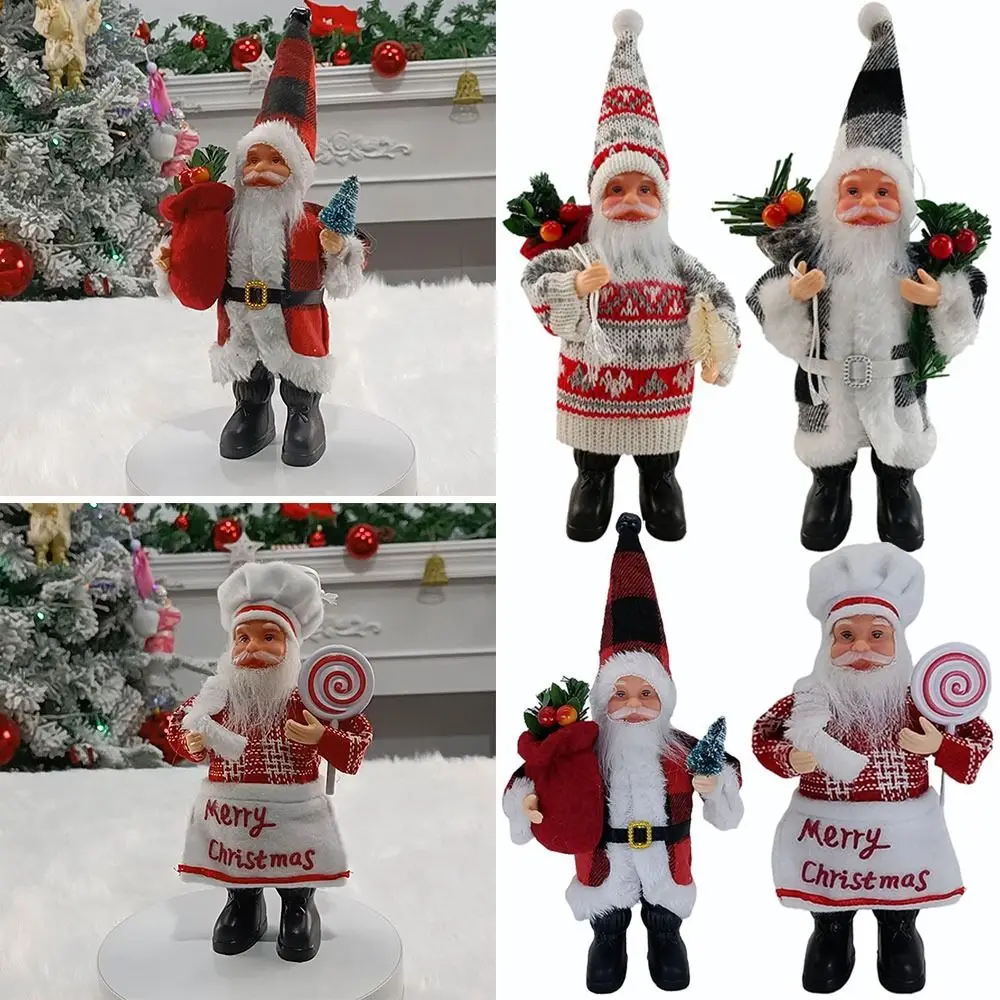 Yeni Yıl Partisi Malzemeleri Festivali Noel Dekorasyon Noel Ağacı Süsleri Asılı Kolye Ayakta Noel Baba