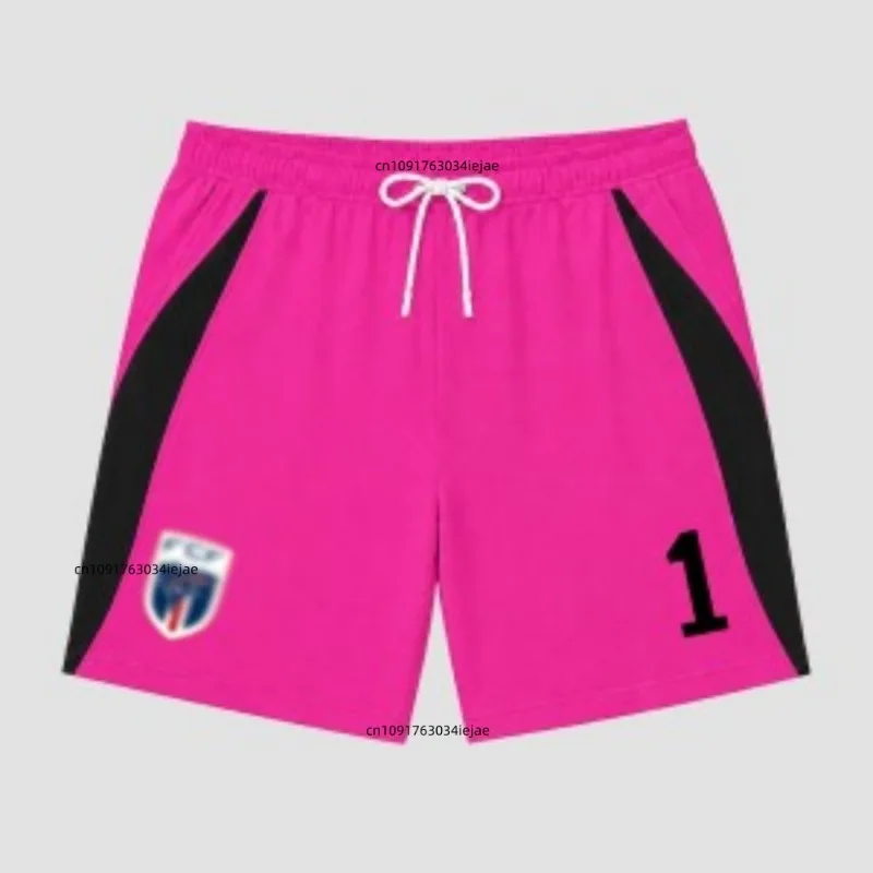 2026 Cape Verde Goalkeeper Fan Kid Sports Shorts Unisex Quick Dry Soccer Football Training Shorts Elastic Waist
