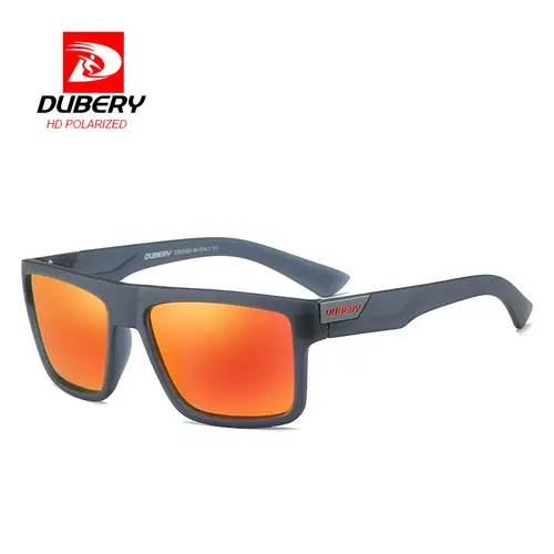 DUBERY Brand Design Polarized Driving Sun Glasses Men's Retro Male Colorful Sun Glasses Men Fashion Brand Luxury Shades Oculos - Image 6