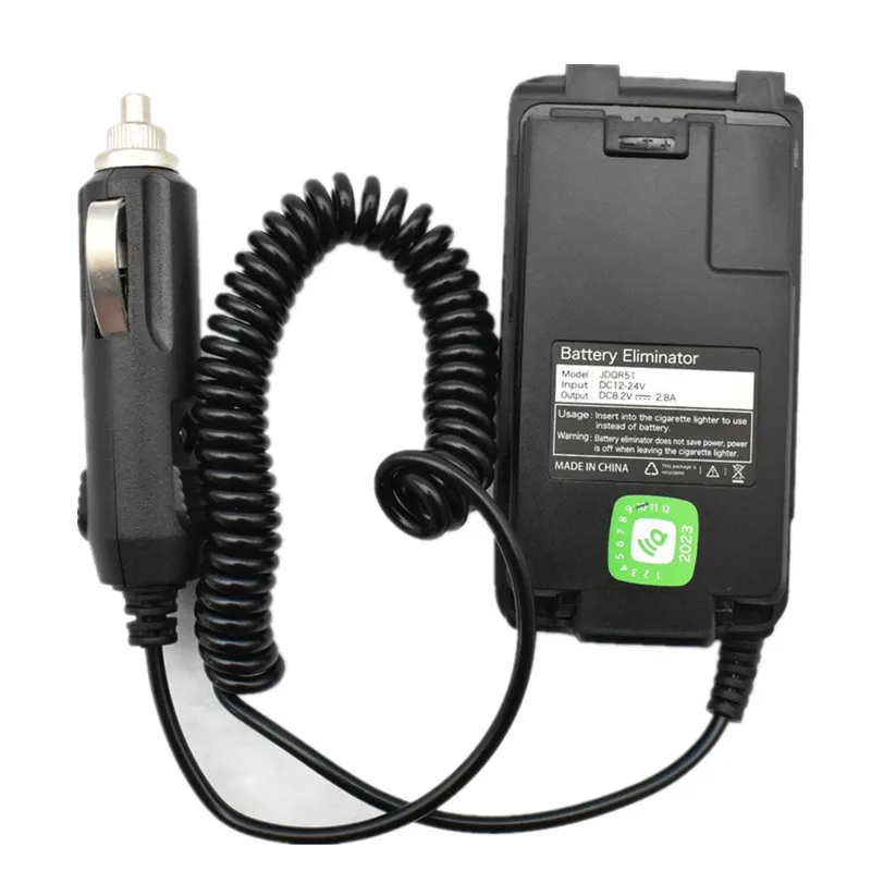 Quansheng Battery Eliminator Car Charger For Quansheng UV-K5 K6 UV-K5(8) Charging Cable CIGARETTE LIGHTER
