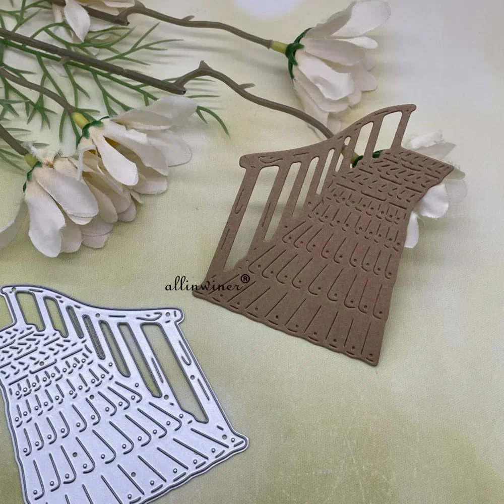 Wooden trestle Metal Cutting Dies Stencils For DIY Scrapbooking Decorative Embossing Handcraft Die Cutting Template