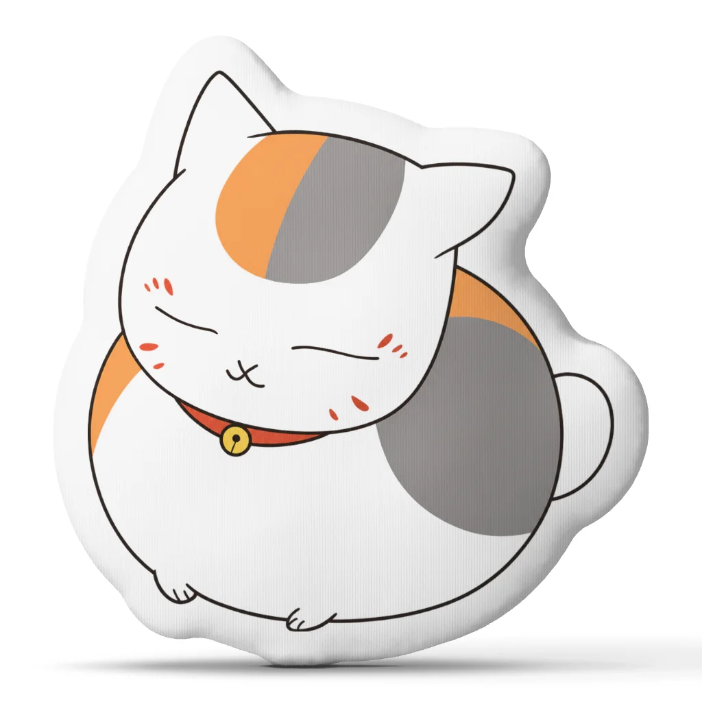Natsumes Book of Friends Nyanko Sensei Cat Pillow Stuffed Cushion Shaped Throw Pillow Anime Sofa Home Decor Gift for Fans