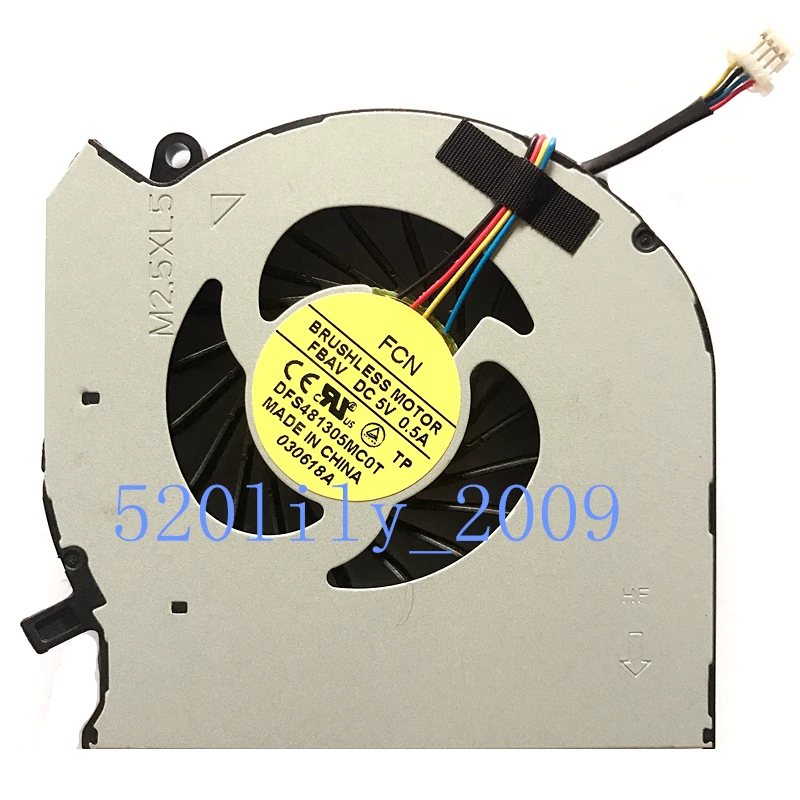 For HP DV6-7010US 7013 7014NR 7015CA 7205TX 7043tx Notebook Fan