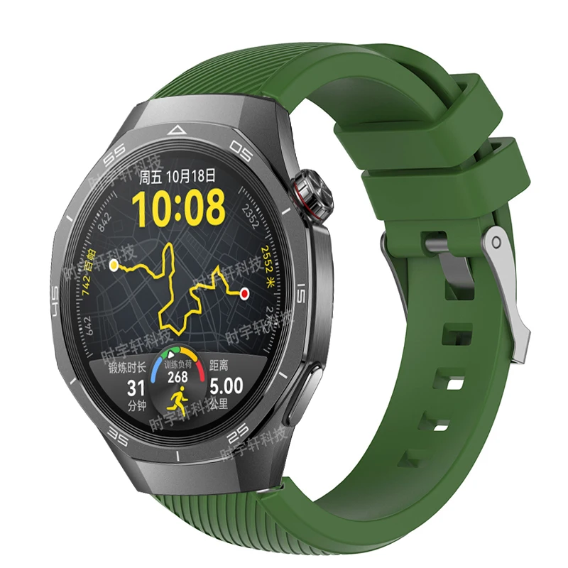 For Huawei Watch 5 Pro 46mm Strap 22mm Sport Silicone Band For Huawei Watch 4/GT 2 Pro/GT 4 GT 3 GT2/Runner 2E Bracelet Correas image 6