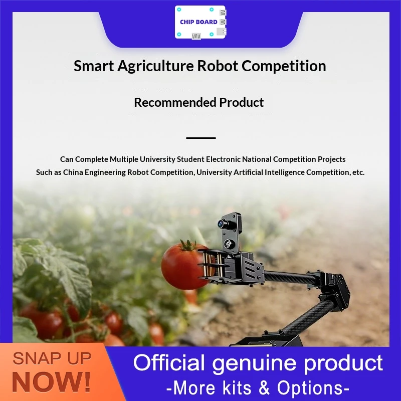 

XiaoR Five-DOF Robotic Arm Kit – High-Torque Bus Servo, ROS-Compatible, Open-Source Programming, Mechanical Arm