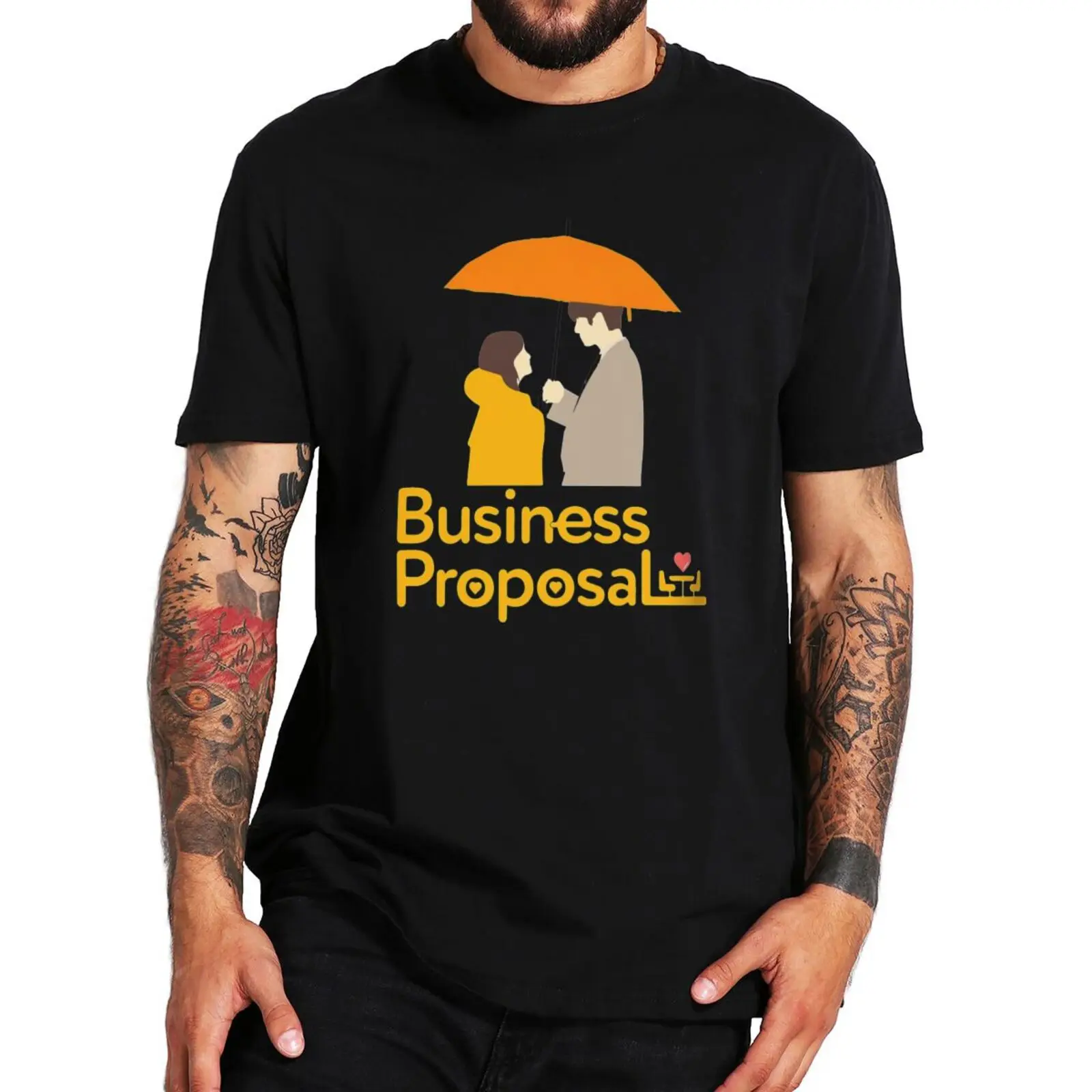 

Business Proposal T Shirt 2022 New Kdrama Romantic Comedy Classic Tshirt 100% Cotton EU Size T-Shirt Gift For TV Series Fans