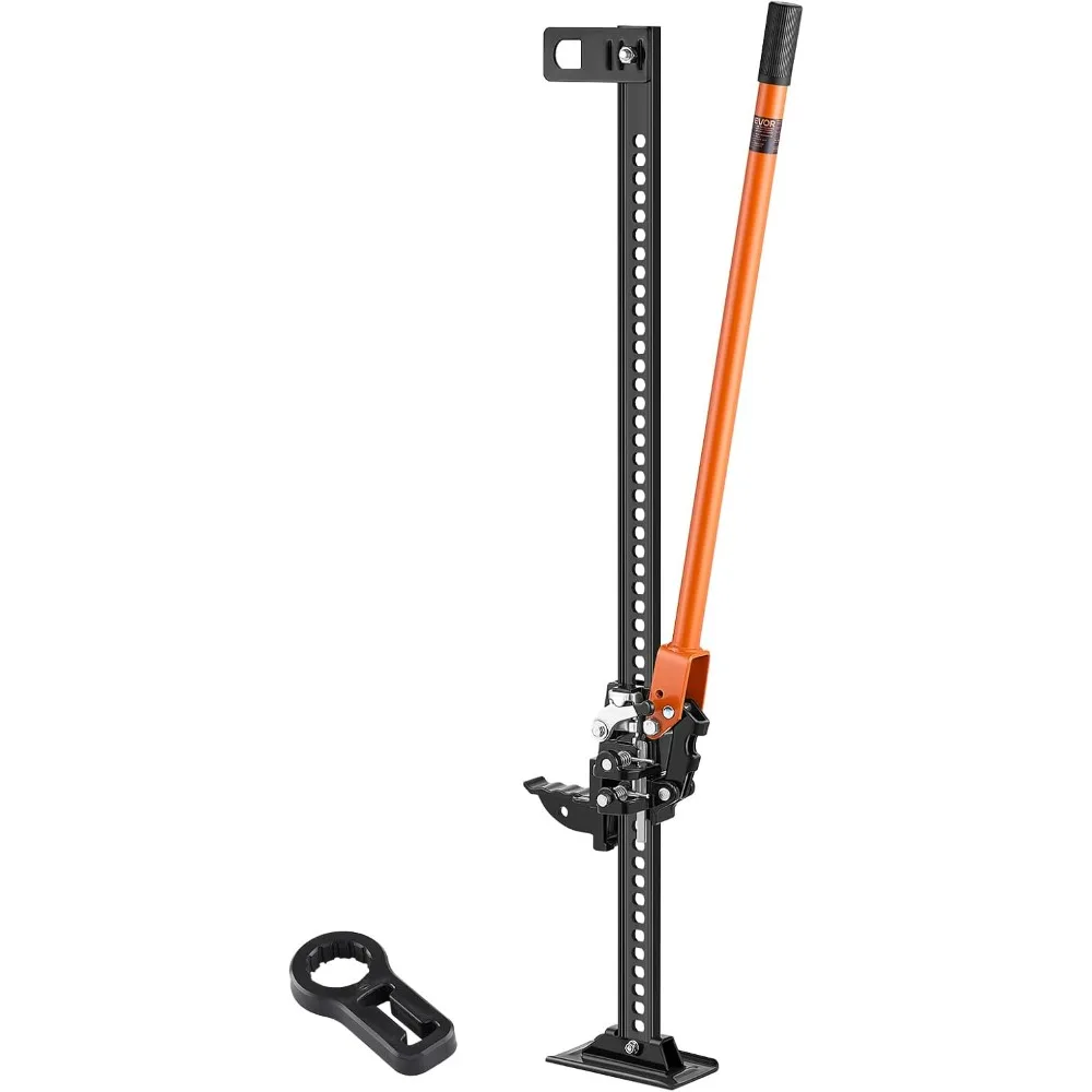 

VEVOR 48 Inch Farm Jack 7000 lbs High Lift Jack Ratcheting Off Road Utility Jack Heavy Duty for Jeep Tractor Truck SUV Bumper Li